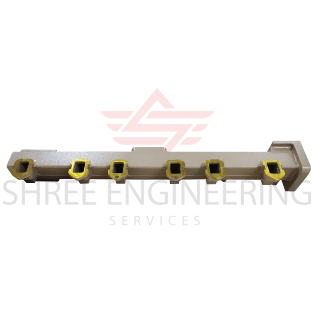 Cummins nh743 exhaust Manifold - Shree Engineering Services